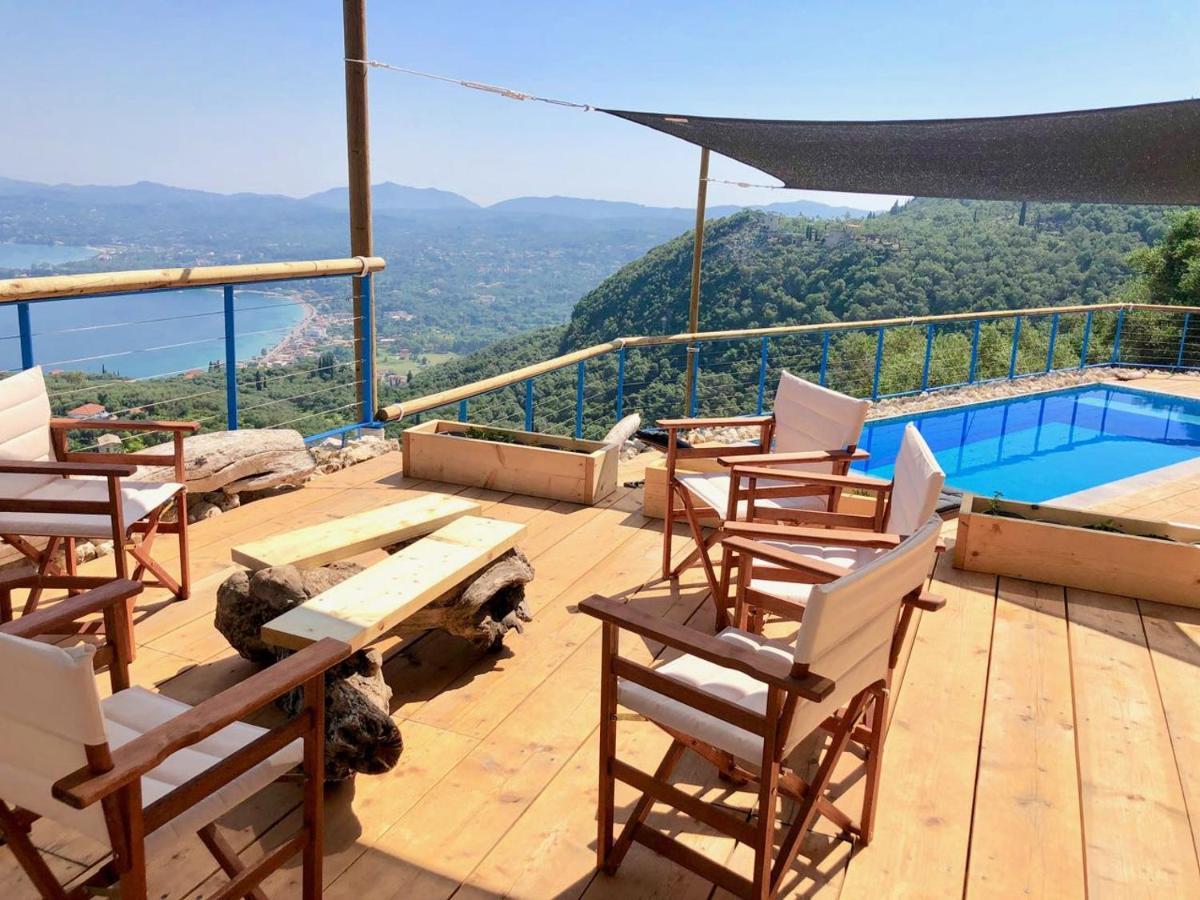 Hébergement de vacances House Sienna Of Intaba Views Corfiot Riviera Corfu Island Greece Contemporary Design Pool With Spectacular Sea Views Close To Ipsos *